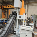 Aluminiumschips Skrap Hydraulisk Briquette Press Machine